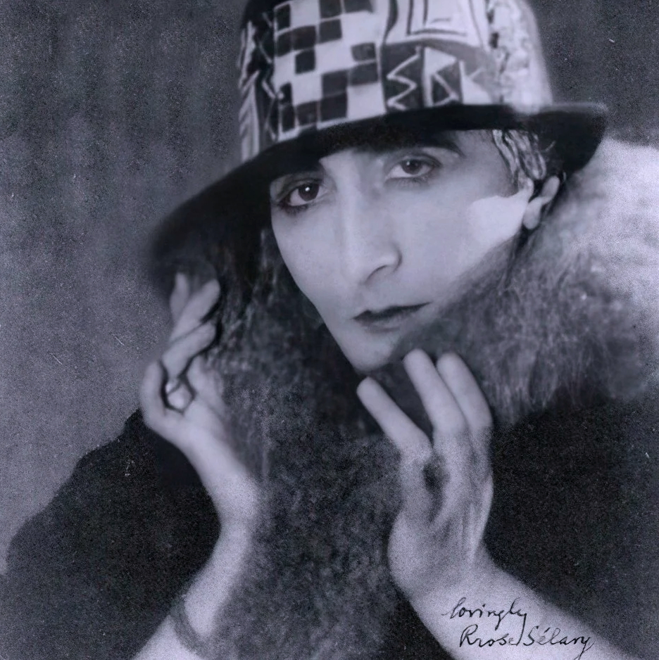 Lovingly Rrose Sélavy (Eros, c’est la vie) aka Marcel Duchamp, photo by Man Ray 1920-21