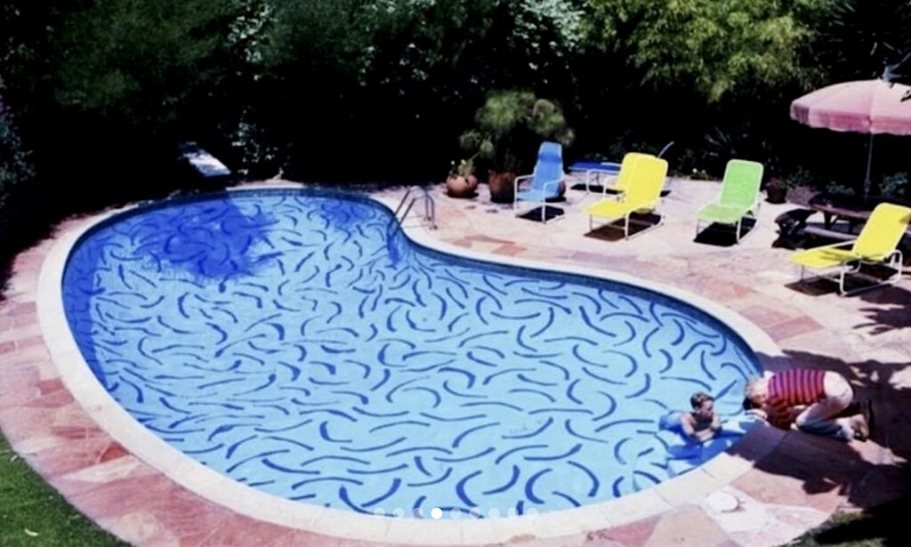 Pool Painting David Hockney 1
