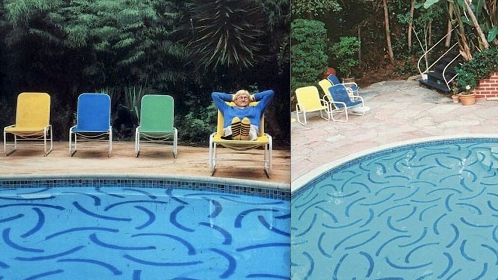 Pool Painting David Hockney 2