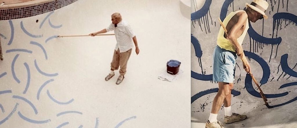 Pool Painting David Hockney 3
