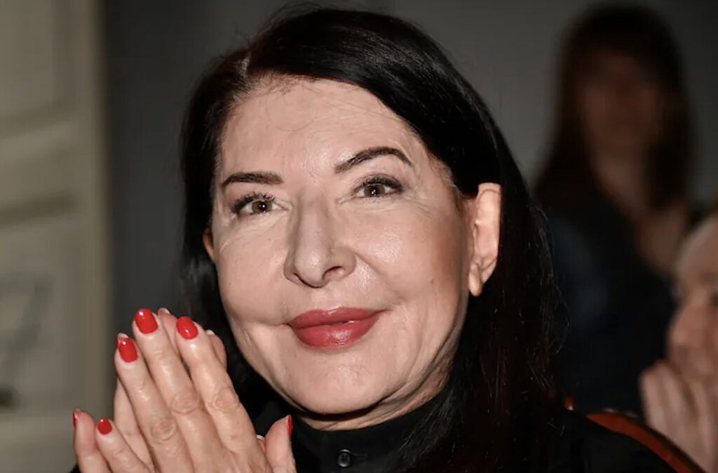 Recent photo of Marina Abramović