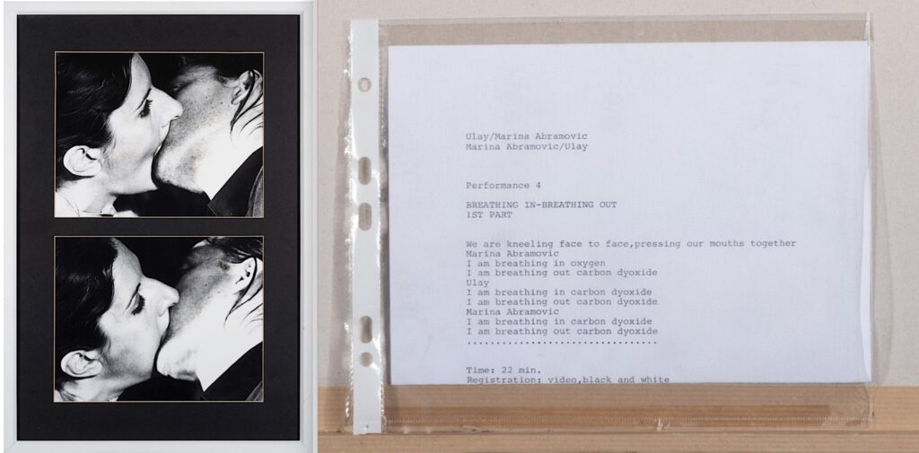 Ulay Marina Abramović BREATHING IN BREATHING OUT 1977