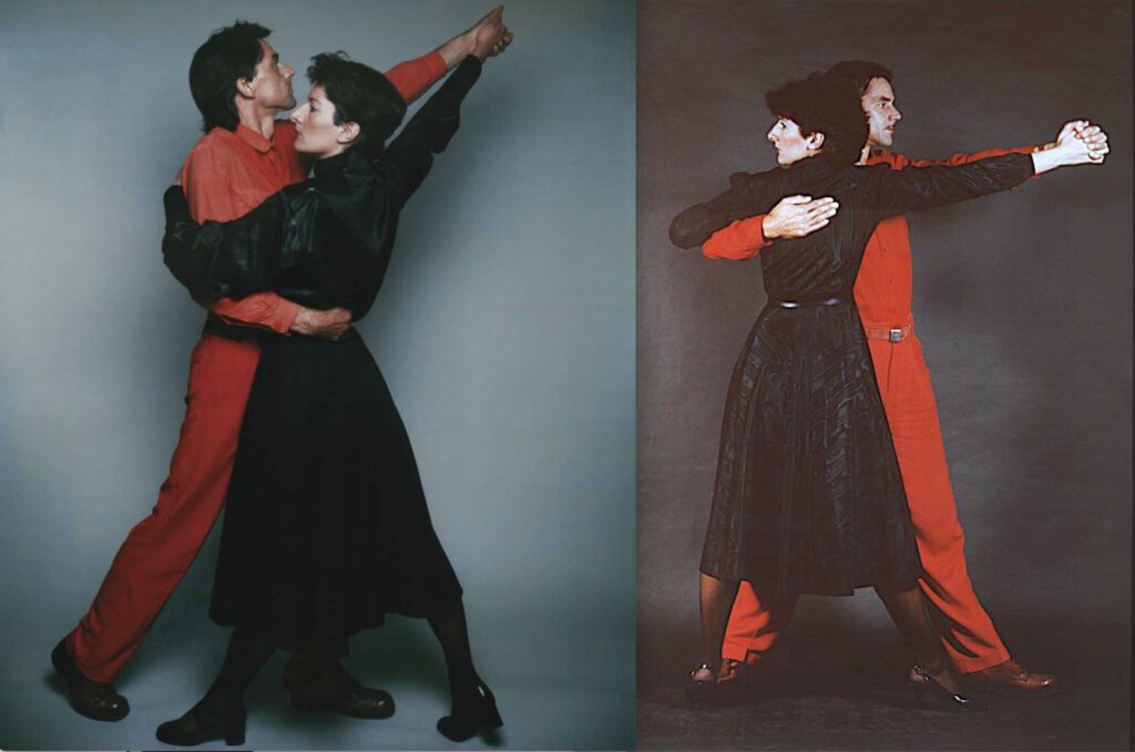 Ulay and Marina Abramović Tango 1981