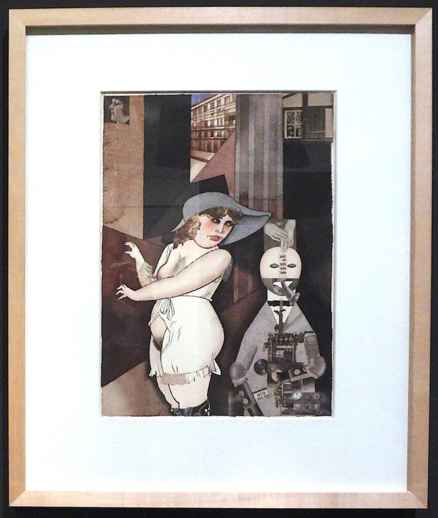 ゲオルゲ・グロス George Grosz “Daum” marries her pedantic automation “George” in May 1920.