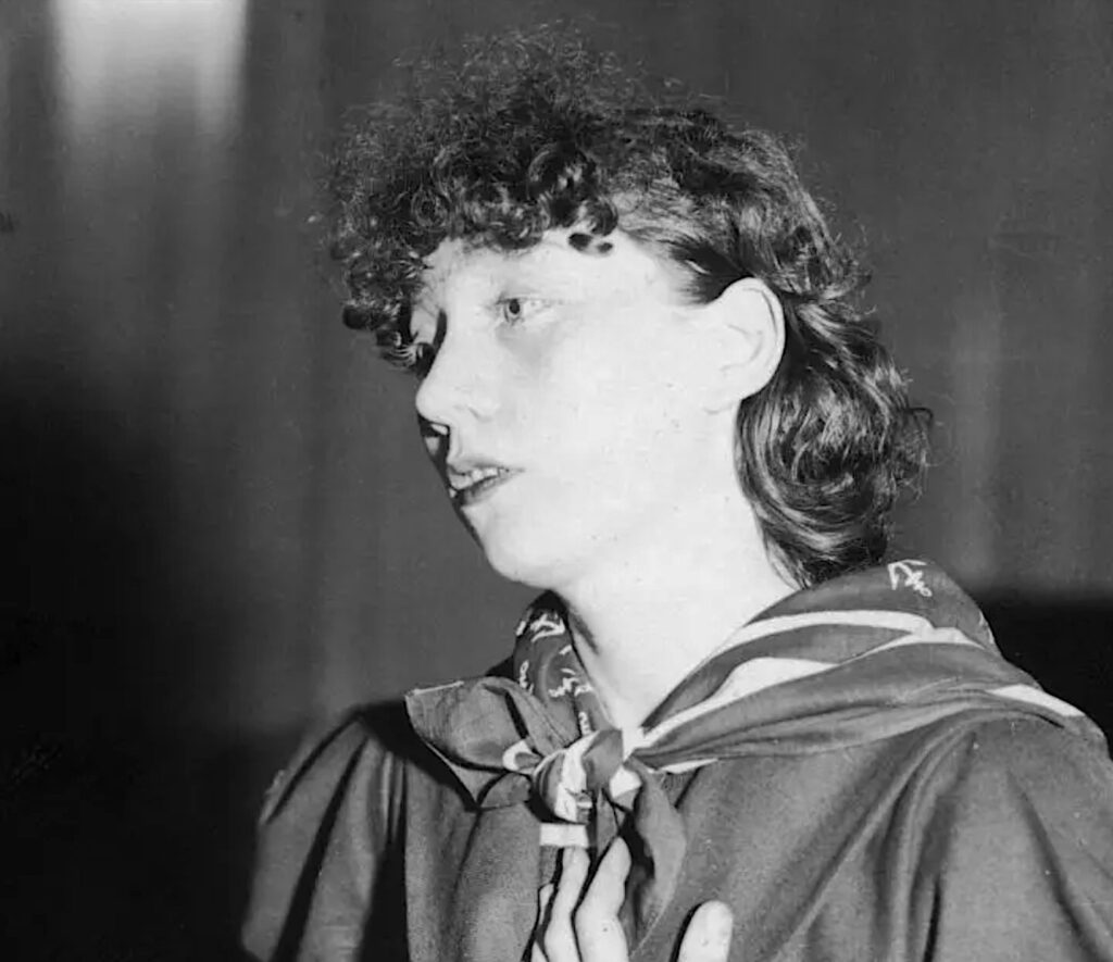Madeleine Lequeux in Tokyo , 3rd February 1935