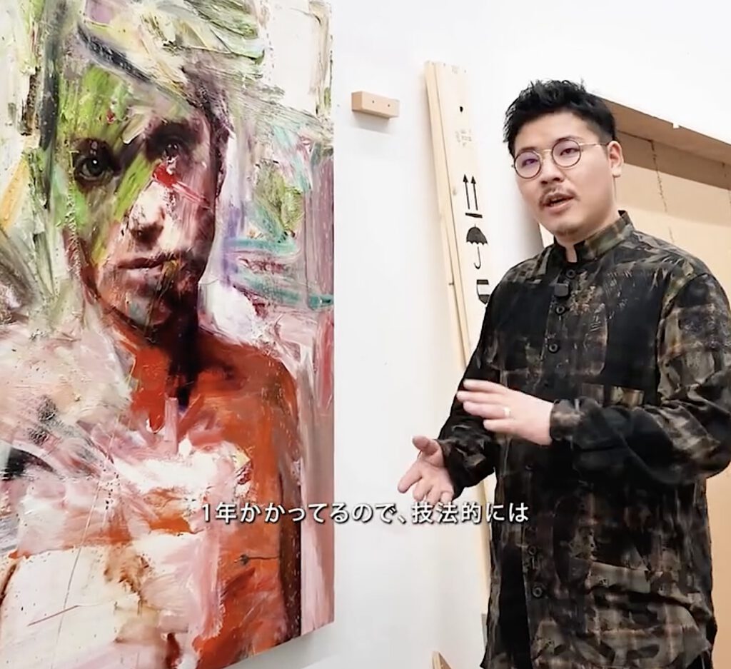 井田幸昌 IDA Yukimasa Painting technic, explained in August 2026, screenshots taken from IG_3