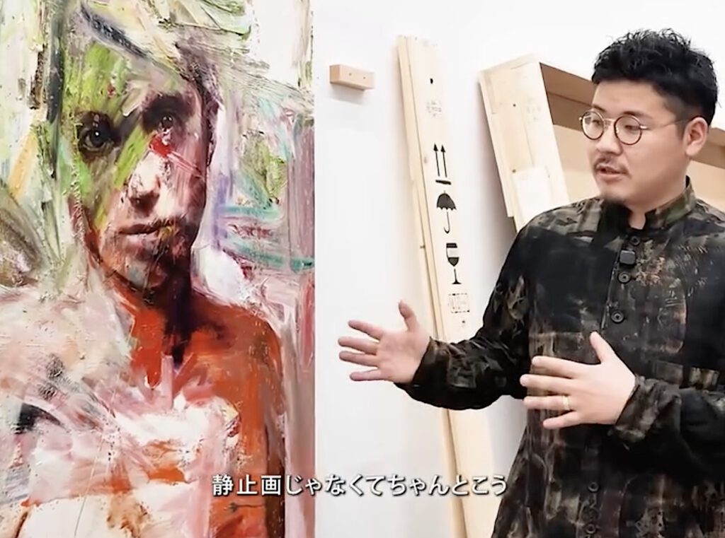 井田幸昌 IDA Yukimasa Painting technic, explained in August 2026, screenshots taken from IG_8