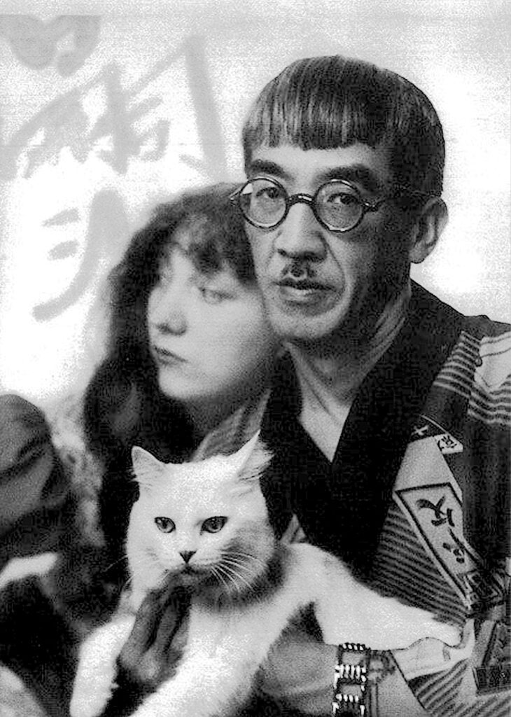 藤田嗣治とマドレーヌ 東京 1934年 Léonard-Tsuguharu Foujita and Madeleine Lequeux in Tokyo, 1934