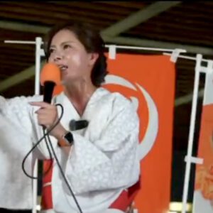 Extrem right-wing Sanseito VP YOSHIKAWA Rina 参政党の副代表を務める吉川里奈