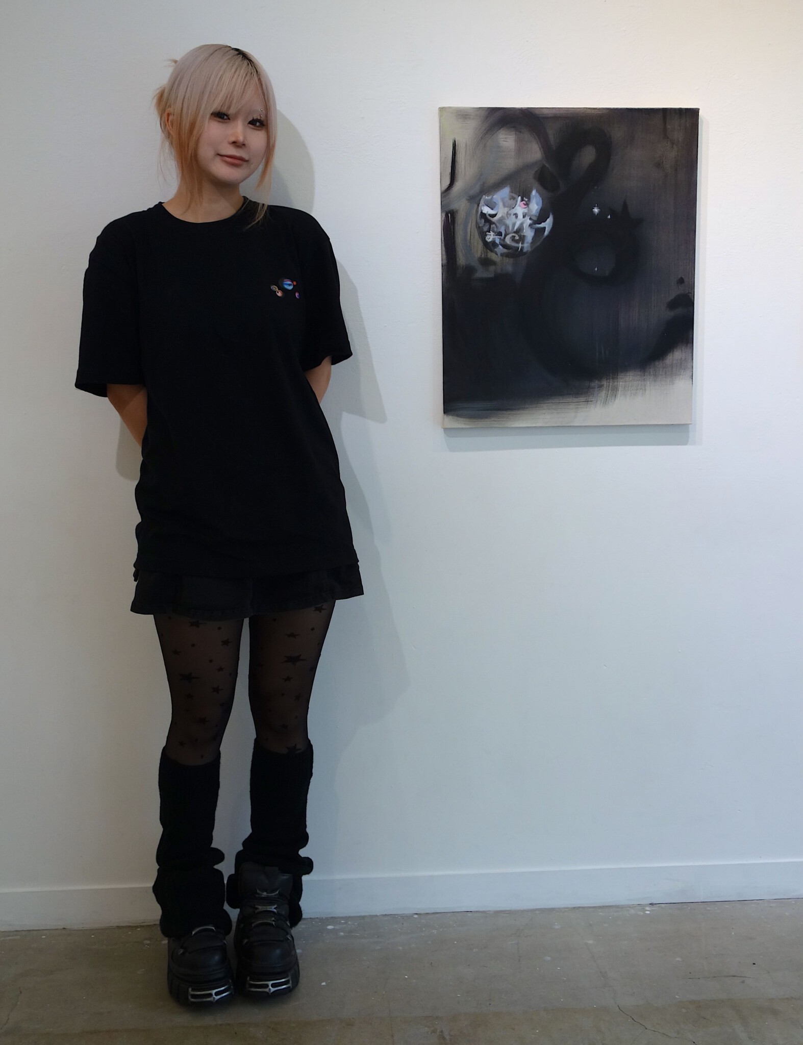 KAWADA Minori 河田みのり 「入」 2026, 606 x 500 cm