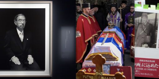 戦争犯罪人 War Criminal 昭和天皇 Emperor Showa, ラトコ・ムラディッチ Ratko Mladić, レオナール・嗣治・フジタ Léonard Tsuguharu Foujita | 戦争犯罪人 War Criminals 昭和天皇 Emperor Showa, ラトコ・ムラディッチ Ratko Mladić, レオナール・嗣治・フジタ Léonard Tsuguharu Foujita