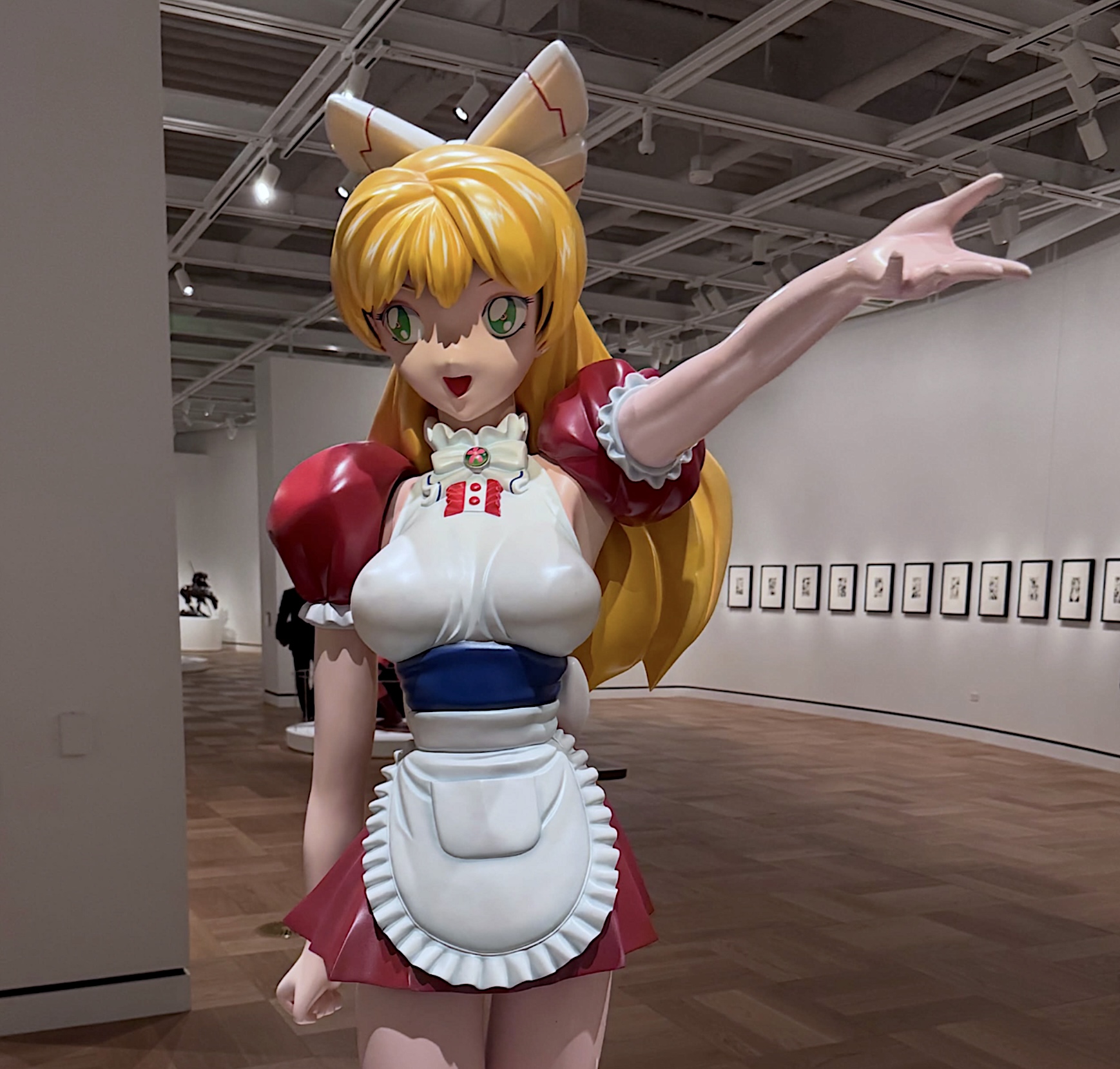 村上隆 Takashi Murakami Miss Ko² (Project Ko²) @ Manga Room, Lucas Museum of Narrative Art, One Lucas Plaza, Los Angeles